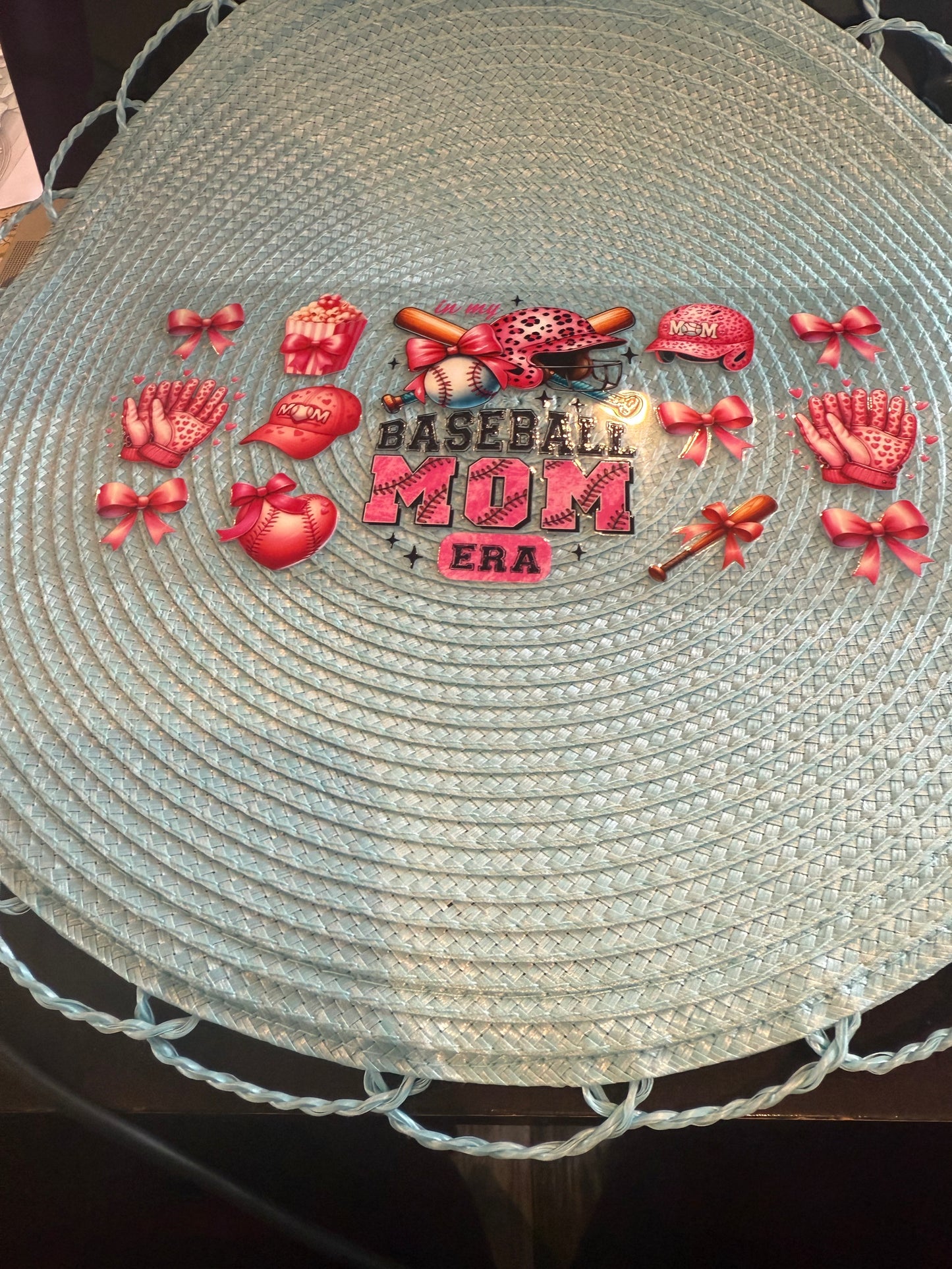In My Baseball Mom Era UVDTF Cup Wrap! Pink/Animal Print