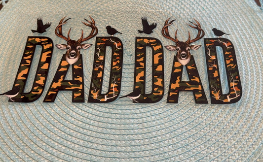 Dad, Hunting Theme Cup Wrap
